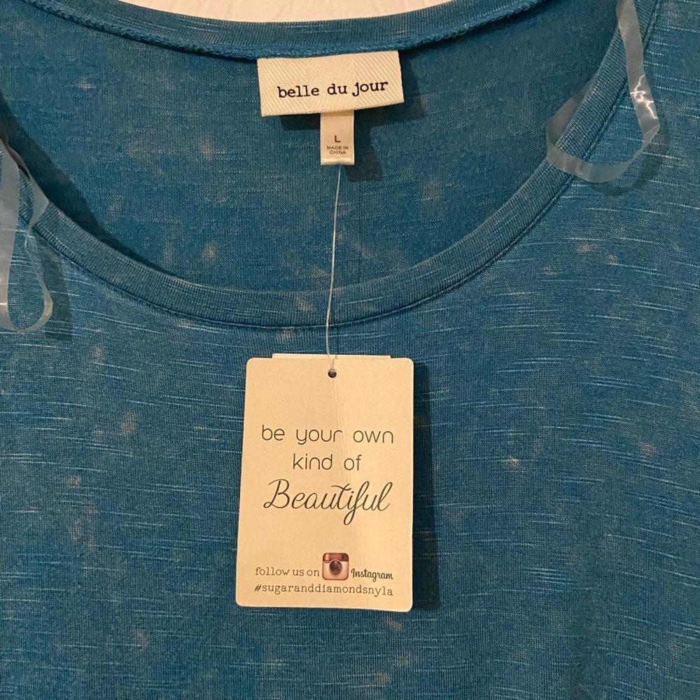 Very soft long sleeve shirt from Belle Du Jour - Picture 2 of 3